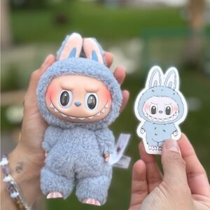 Authentic Sea Salt Coconut LABUBU THE MONSTERS - Exciting Macaron Vinyl Face